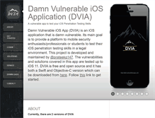 Tablet Screenshot of damnvulnerableiosapp.com